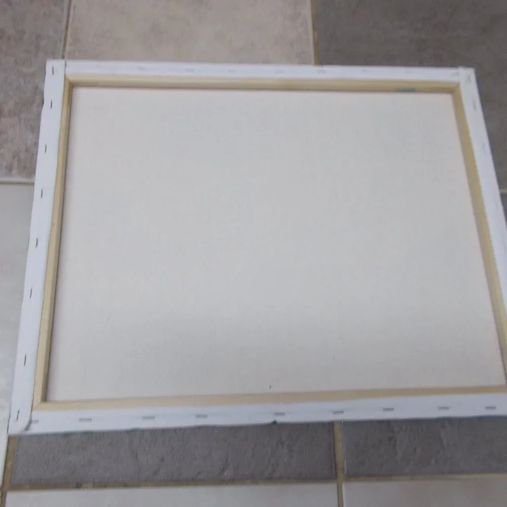 Gorgeous Magnolia Floral acrylic painting on 16"x20" stretched canvas, signed - Picture 4 of 4